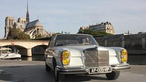 Private Paris guided Tour by classic 1970 Mercedes S Class