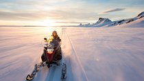 Snowmobiling on Langjokull Glacier and Secret Lagoon Tour 
