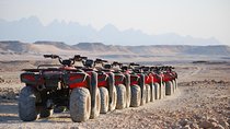 El Gouna Sunset Safari tour by Quad bike, Through The Dry Canyon, and Sand Dunes