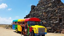 Colorful Beach Bus Sightseeing Tour of Aruba