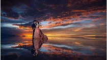 Seasonal Tour: Sunrise with Reflections in the Water, Uyuni Salt Flats