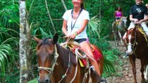 Ziplining and Horseback Riding Experience from Cancun and Playa del Carmen