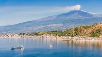 From Volcano to Sea: Private Tour of Etna and Taormina Boat Tour with tasting