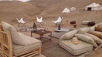 Lunch in The Luxury Camp in the Great Agafay Desert