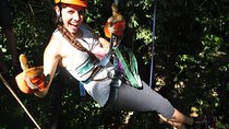 Zip lining, rappel and a Tarzan Swing