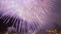 Summer Fireworks and Dinner Catamaran Cruise from Cannes