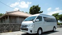 Explore Okinawa (Naha, Churaumi Aquarium) using Private Hiace Van