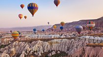 Hot Air Balloon Flight over Cappadocia at Sunrise