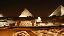Giza Pyramids Sound & Light Show At Night