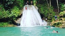 Private Konoko Falls and Blue Hole Combo Tour from Ocho Rios