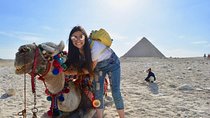 Giza Pyramids, Sphinx, Camel Ride and Sakkara Pyramids Day Tour
