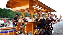 Prague: 1,5- Hour Beer Bike with Unlimited Czech Beer