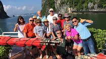 Small Group Halong Islands, Cave, Kayak. Seafood Lunch. Transfers