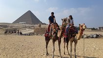 Full Day Private Tour Giza Pyramids Sphinx, Camel Ride, Egyptian Museum & Bazaar