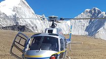 Everest Base Camp Helicopter Tour landing at Hotel Everest View