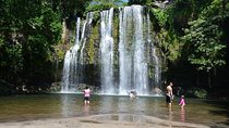 Miravalles Volcano and Waterfalls from Playa Hermosa