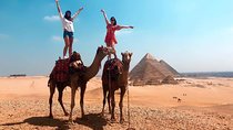 Full Day guided tour to Giza pyramids Sphinx Coptic Old Cairo and Khan el-Khalili Bazaar
