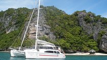 Exclusive private catamaran island hopping experience 