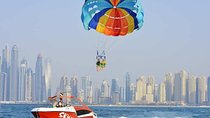Get a Bird's Eye View of the Famous Dubai Marina Skyline with Parasailing