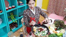 Korean Cooking Class with Full-Course Meal & Local Market Tour in Seoul