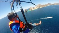 Single, or Double PARASAILING in Cabo with Views of The Arch