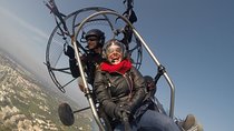 Flight experience over the beach in paragliding/paratrike in the Algarve with video.