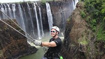 Abseiling at Victoria Falls