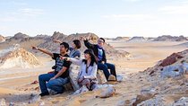 Camping in the White & Black Deserts (Bahariya Oasis) & Cairo Private transfer 