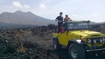 Batur Volcano 4WD Jeep Tour: Black Lava Adventure