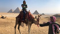 Giza Pyramids sunset with a camel ride & Bedouin tea