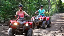 Drive an Atv, enjoy Ziplines and swim in a Cenote from Cancun and Riviera Maya 