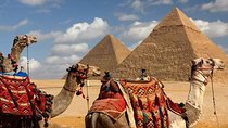 Giza pyramids sunset camel ride with local dinner 