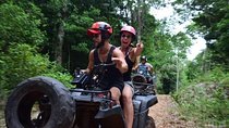 Amazing Combo ATV! with Cenote and Ziplines (ATV shared) From Cancun 