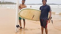 Surfing in Unawatuna