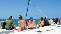 Catamaran Sail and Snorkeling Tour with Open Bar in Puerto Morelos