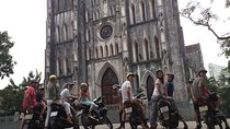 Small-group motorbike sightseeing and food tour in Hanoi