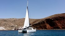 Private Luxury Caldera Cruise with a rich BBQ meal and Open Bar!