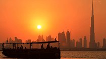 Sunset in Dubai - 60 Mins Abra (traditional wooden boat) Tour