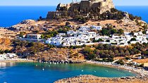 Boat Trip to LINDOS with Swimming Stops at Anthony Quinn's & Tsambika Bays