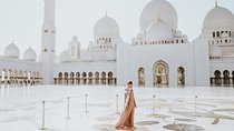 Full Day Abu Dhabi Tour-Grand Mosque & Louvre & Heritage Village, Souks & More