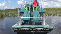 Air Boat Tour of Palm Beach in The Swamp Monster