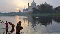 Sunrise & sunset at Taj Mahal from Jaipur