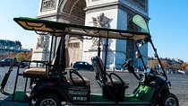 Discover Paris in electric golf carts