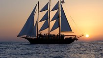 Santorini Caldera Sunset Sailing Cruise with Dinner and Wine