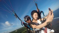 Paragliding Bali Nusa Dua cliff with Free Photo/Videos