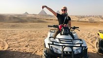 A private ATV Around Pyramids at sunset,Sound and Light Show&with dinner