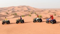 Abu Dhabi 30 minutes Quad Bike Self-drive with Sunset Desert Safari