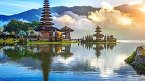 Ulun Danu tample and Tanah Lot sunset