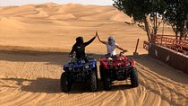 Dubai: Unique SUNSET Quad Bike Red Dunes Safari 