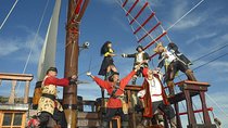 Family Fun in the Sun on a real Wooden Pirate Ship 